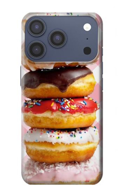 S2431 Fancy Sweet Donuts Hülle Schutzhülle Taschen für iPhone 17 Pro