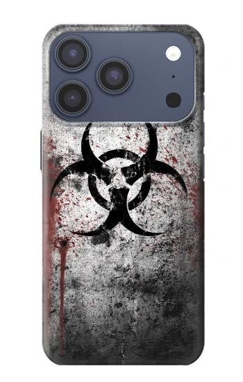 S2440 Biohazards Biological Hazard Hülle Schutzhülle Taschen für iPhone 17 Pro, 18 Pro