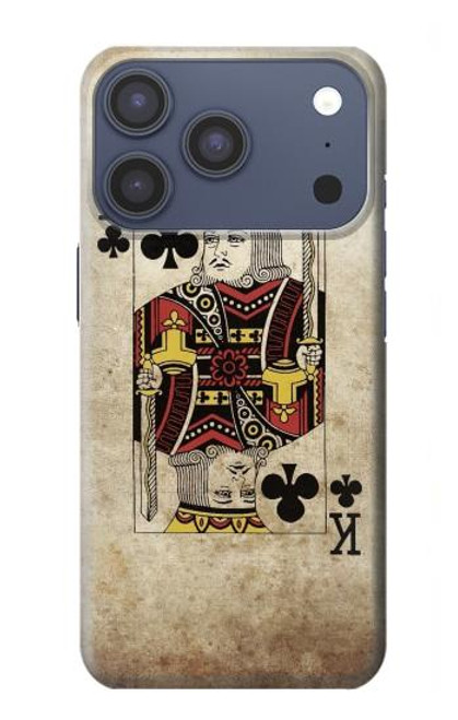 S2528 Poker King Card Hülle Schutzhülle Taschen für iPhone 17 Pro