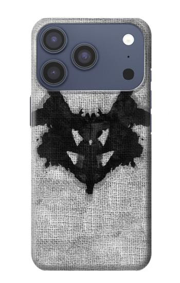 S2549 Rorschach Psychological Test Hülle Schutzhülle Taschen für iPhone 17 Pro, 18 Pro