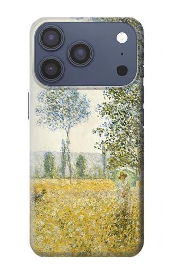 S2682 Claude Monet Fields In Spring Hülle Schutzhülle Taschen für iPhone 17 Pro, 18 Pro