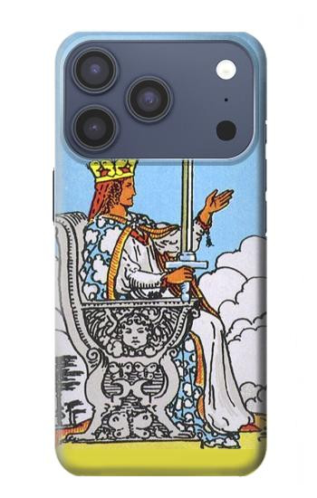 S3068 Tarot Card Queen of Swords Hülle Schutzhülle Taschen für iPhone 17 Pro