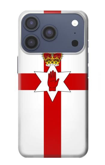 S3089 Flag of Northern Ireland Hülle Schutzhülle Taschen für iPhone 17 Pro, 18 Pro
