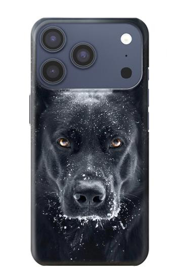 S3168 German Shepherd Black Dog Hülle Schutzhülle Taschen für iPhone 17 Pro, 18 Pro