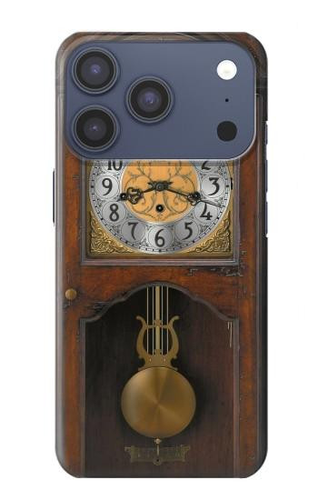 S3173 Grandfather Clock Antique Wall Clock Hülle Schutzhülle Taschen für iPhone 17 Pro