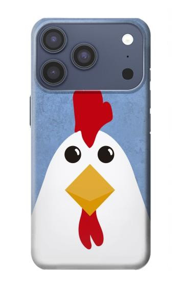 S3254 Chicken Cartoon Hülle Schutzhülle Taschen für iPhone 17 Pro, 18 Pro