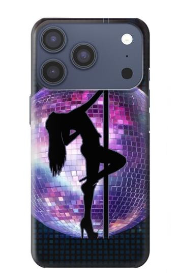 S3284 Sexy Girl Disco Pole Dance Hülle Schutzhülle Taschen für iPhone 17 Pro, 18 Pro