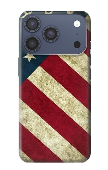 S3295 US National Flag Hülle Schutzhülle Taschen für iPhone 17 Pro