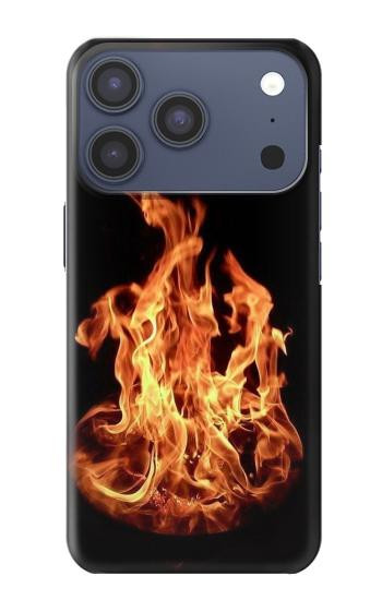 S3379 Fire Frame Hülle Schutzhülle Taschen für iPhone 17 Pro, 18 Pro