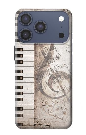 S3390 Music Note Hülle Schutzhülle Taschen für iPhone 17 Pro, 18 Pro