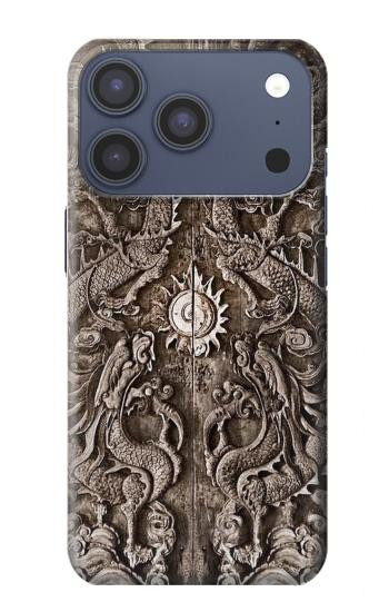 S3395 Dragon Door Hülle Schutzhülle Taschen für iPhone 17 Pro, 18 Pro