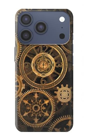 S3442 Clock Gear Hülle Schutzhülle Taschen für iPhone 17 Pro, 18 Pro
