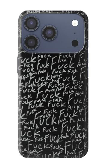 S3478 Funny Words Blackboard Hülle Schutzhülle Taschen für iPhone 17 Pro