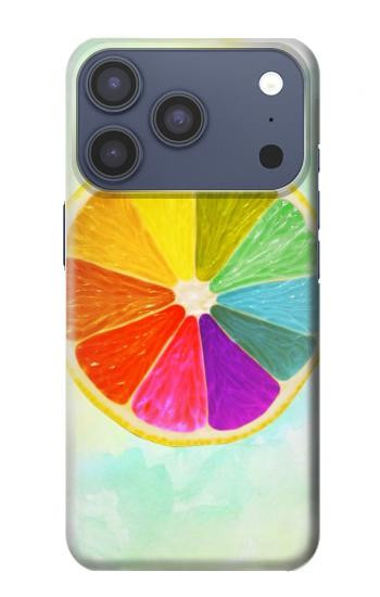 S3493 Colorful Lemon Hülle Schutzhülle Taschen für iPhone 17 Pro, 18 Pro