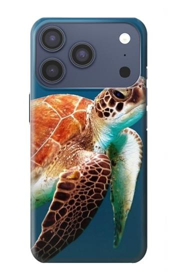 S3497 Green Sea Turtle Hülle Schutzhülle Taschen für iPhone 17 Pro
