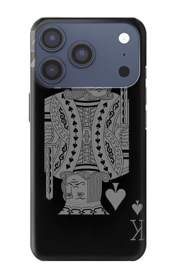 S3520 Black King Spade Hülle Schutzhülle Taschen für iPhone 17 Pro
