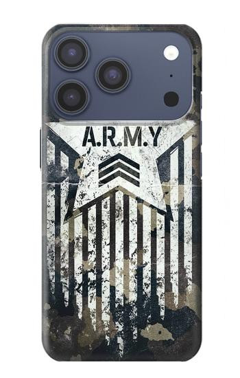 S3666 Army Camo Camouflage Hülle Schutzhülle Taschen für iPhone 17 Pro, 18 Pro