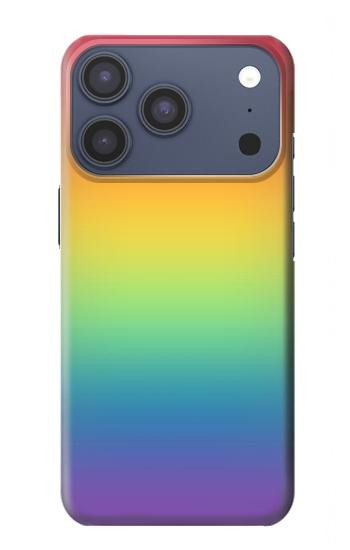 S3698 LGBT Gradient Pride Flag Hülle Schutzhülle Taschen für iPhone 17 Pro
