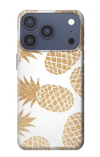 S3718 Seamless Pineapple Hülle Schutzhülle Taschen für iPhone 17 Pro