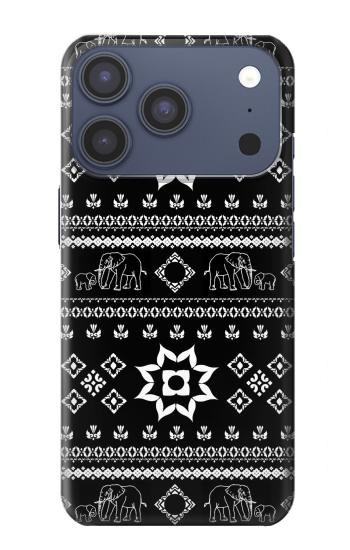 S3932 Elephant Pants Pattern Hülle Schutzhülle Taschen für iPhone 17 Pro, 18 Pro