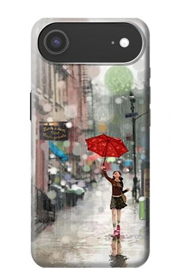 S0108 Girl in The Rain Hülle Schutzhülle Taschen für iPhone Air