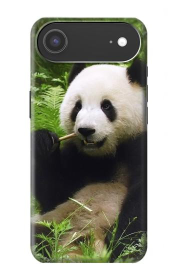 S1073 Panda Enjoy Eating Hülle Schutzhülle Taschen für iPhone Air