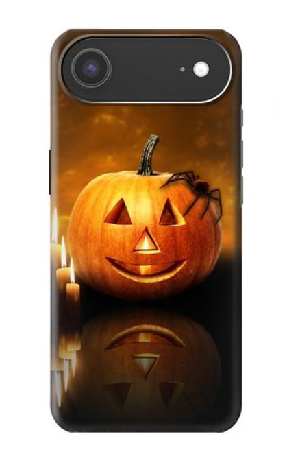 S1083 Pumpkin Spider Candles Halloween Hülle Schutzhülle Taschen für iPhone Air