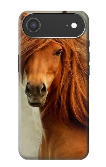 S1595 Beautiful Brown Horse Hülle Schutzhülle Taschen für iPhone Air