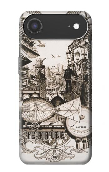 S1681 Steampunk Drawing Hülle Schutzhülle Taschen für iPhone Air