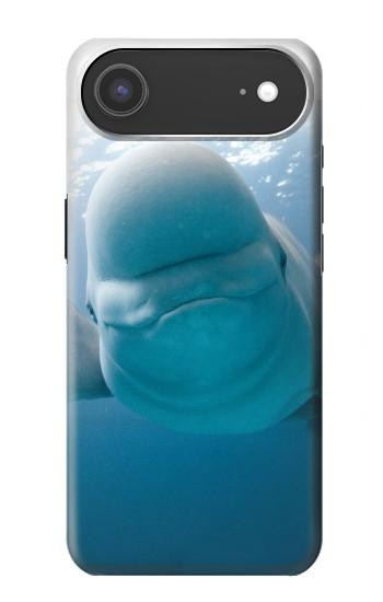 S1801 Beluga Whale Smile Whale Hülle Schutzhülle Taschen für iPhone Air