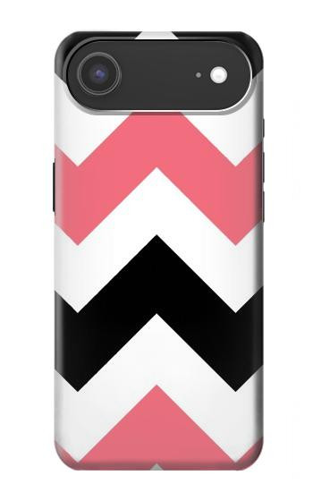 S1849 Pink Black Chevron Zigzag Hülle Schutzhülle Taschen für iPhone Air