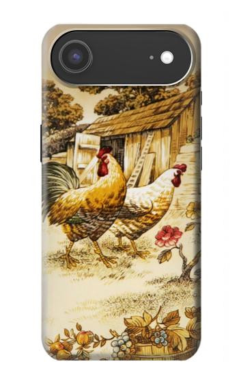 S2181 French Country Chicken Hülle Schutzhülle Taschen für iPhone Air