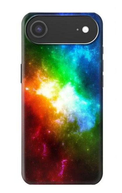 S2312 Colorful Rainbow Space Galaxy Hülle Schutzhülle Taschen für iPhone Air