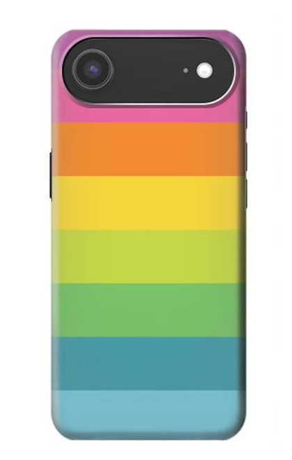S2363 Rainbow Pattern Hülle Schutzhülle Taschen für iPhone Air