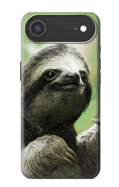 S2708 Smiling Sloth Hülle Schutzhülle Taschen für iPhone Air