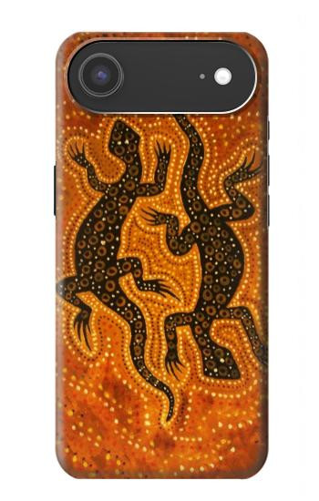 S2901 Lizard Aboriginal Art Hülle Schutzhülle Taschen für iPhone Air