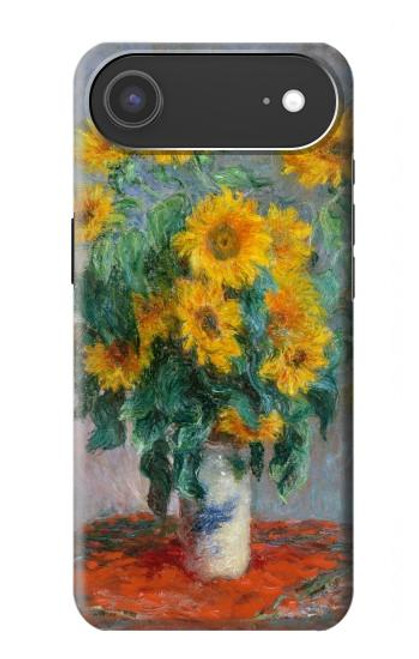 S2937 Claude Monet Bouquet of Sunflowers Hülle Schutzhülle Taschen für iPhone Air