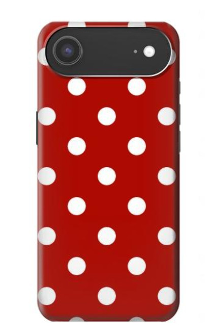 S2951 Red Polka Dots Hülle Schutzhülle Taschen für iPhone Air