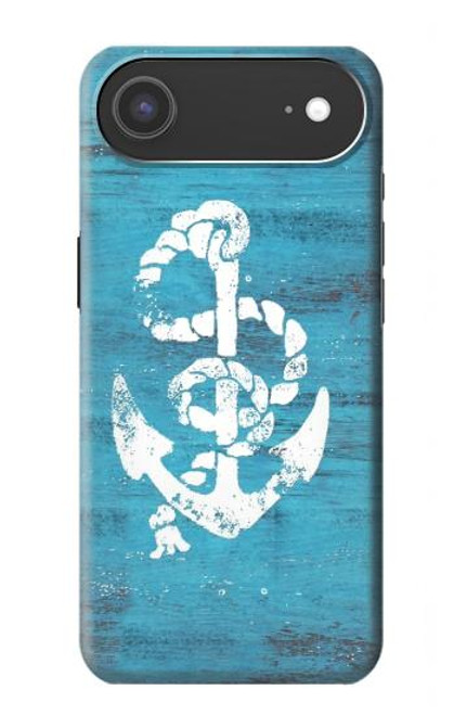 S3053 Marine Anchor Blue Hülle Schutzhülle Taschen für iPhone Air