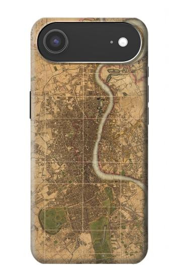 S3230 Vintage Map of London Hülle Schutzhülle Taschen für iPhone Air