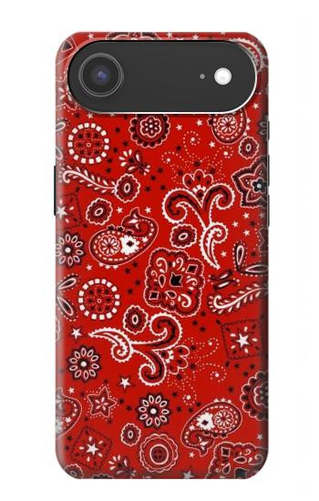 S3354 Red Classic Bandana Hülle Schutzhülle Taschen für iPhone Air