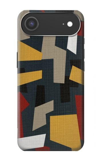 S3386 Abstract Fabric Texture Hülle Schutzhülle Taschen für iPhone Air