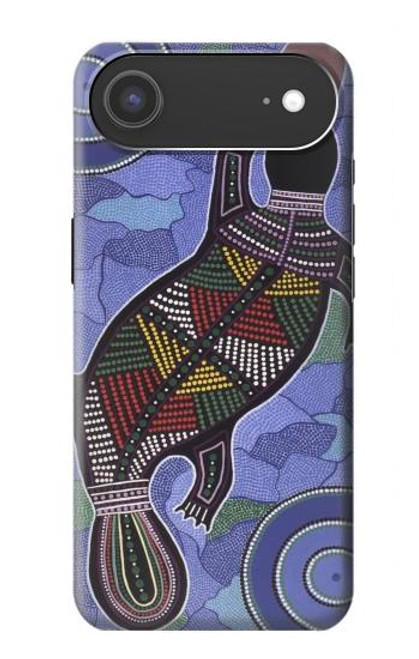 S3387 Platypus Australian Aboriginal Art Hülle Schutzhülle Taschen für iPhone Air