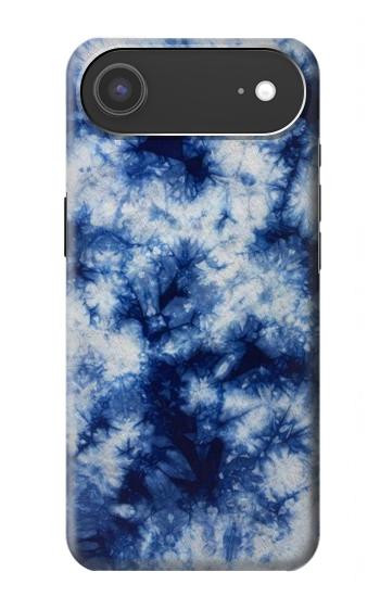S3439 Fabric Indigo Tie Dye Hülle Schutzhülle Taschen für iPhone Air