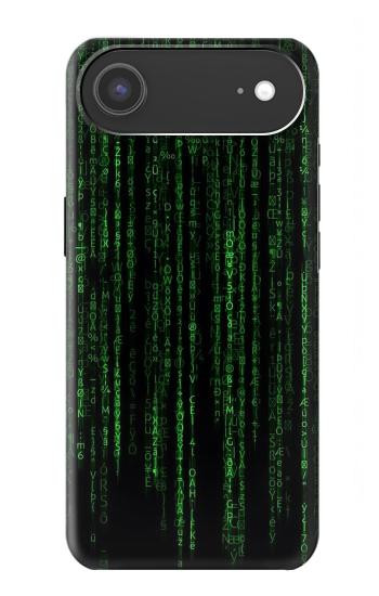 S3668 Binary Code Hülle Schutzhülle Taschen für iPhone Air