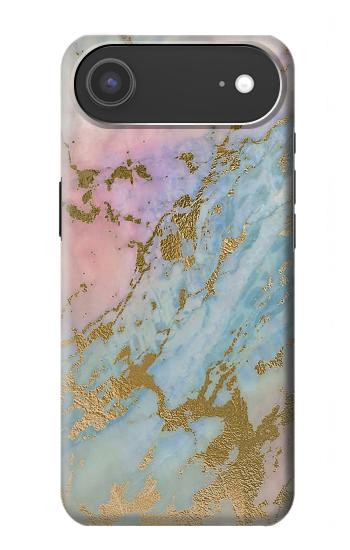 S3717 Rose Gold Blue Pastel Marble Graphic Printed Hülle Schutzhülle Taschen für iPhone Air