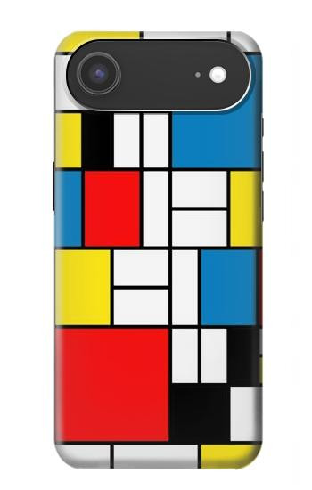 S3814 Piet Mondrian Line Art Composition Hülle Schutzhülle Taschen für iPhone Air