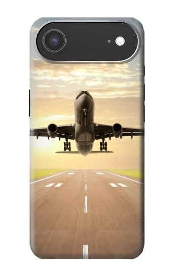 S3837 Airplane Take off Sunrise Hülle Schutzhülle Taschen für iPhone Air