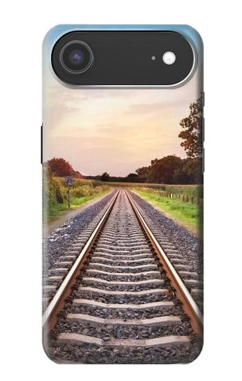S3866 Railway Straight Train Track Hülle Schutzhülle Taschen für iPhone Air