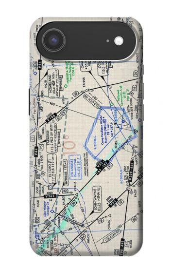 S3882 Flying Enroute Chart Hülle Schutzhülle Taschen für iPhone Air